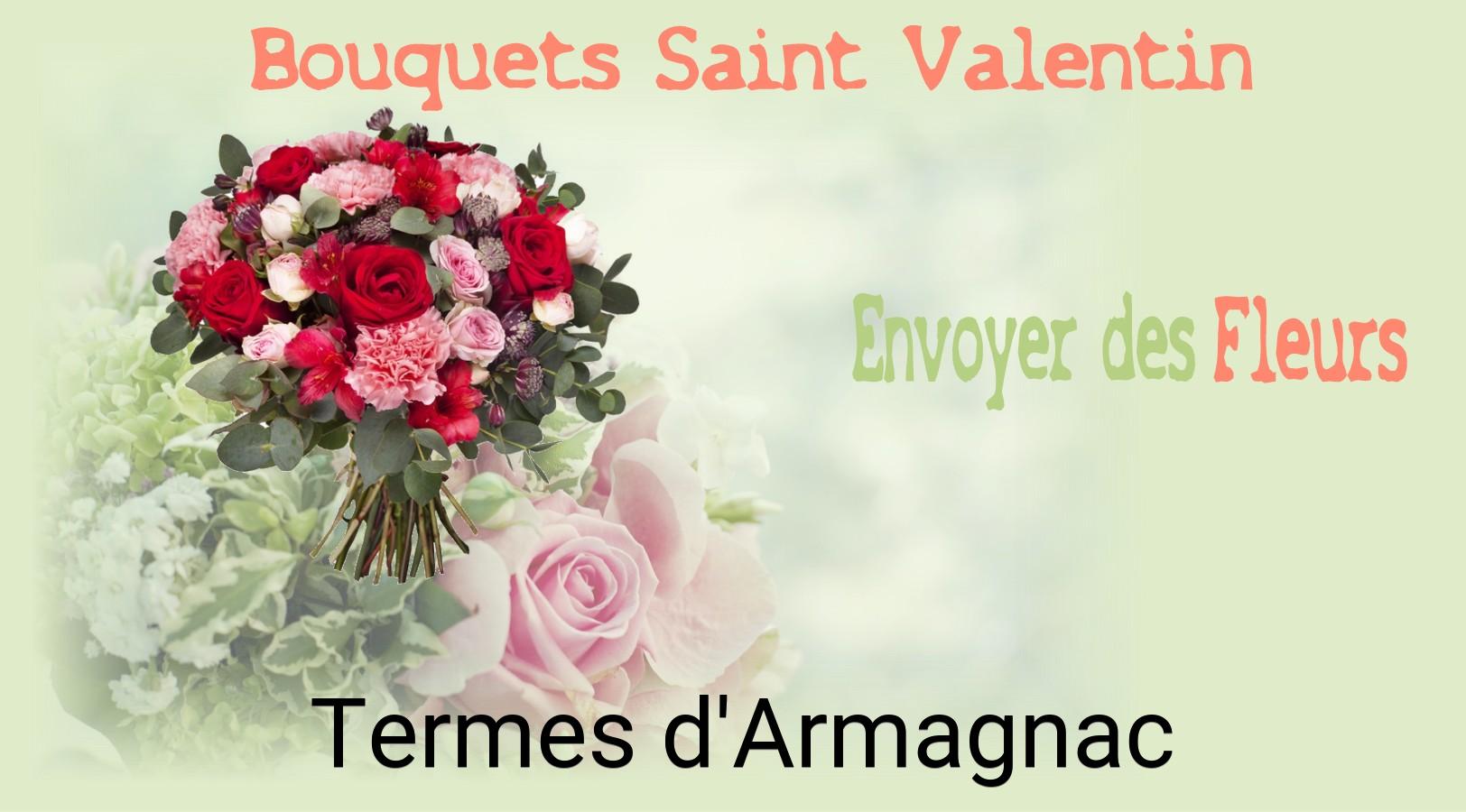 Roses de Saint-Valentin livrées à Termes-d'Armagnac